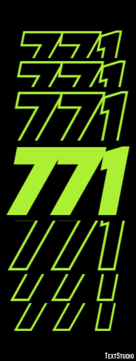 771 Text Effect