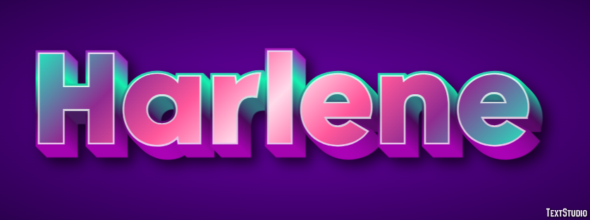 Harlene Tekst Effect