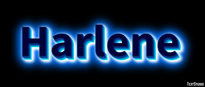Harlene Tekst effect
