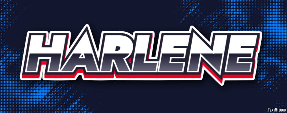 Harlene Text Effect