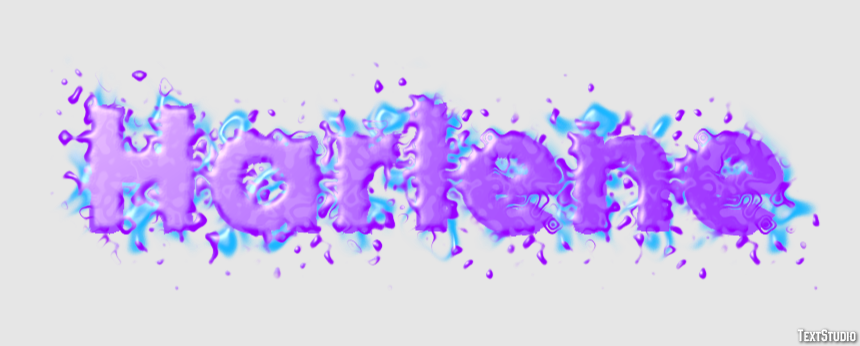 Harlene Text Effect