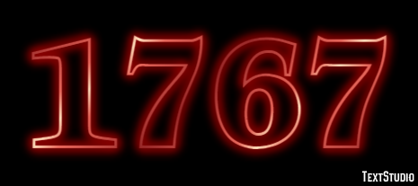 1767 テキスト効果