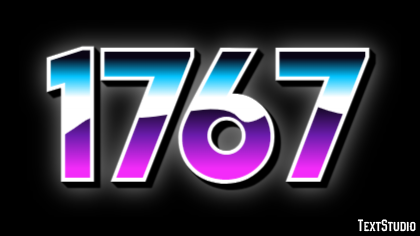 1767 テキスト効果