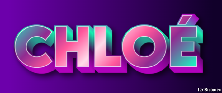 Chloé Text Effect