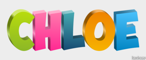 Chloé Text Effect