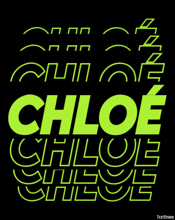Chloé Text Effect