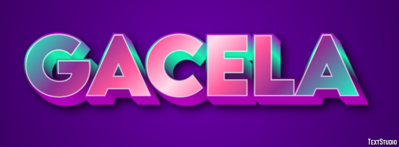 Gacela Tekst Effect