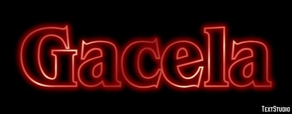 Gacela Tekst Effect