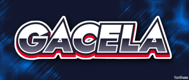 Gacela Efecto de Texto