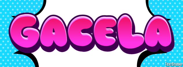 Gacela Efecto de Texto