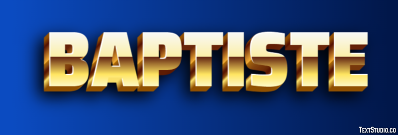 Baptiste Effet de Texte