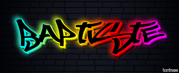 Baptiste Text Effect