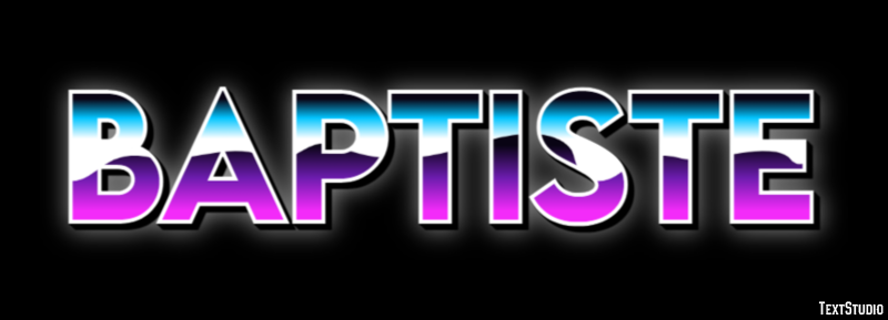 Baptiste Text Effect
