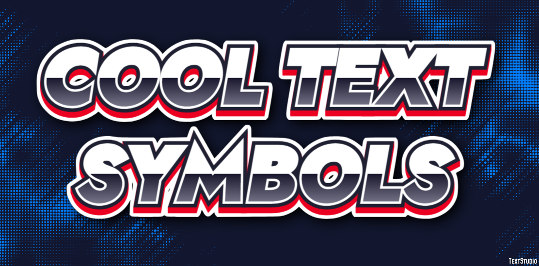 Cool Text Symbols Эффект текста