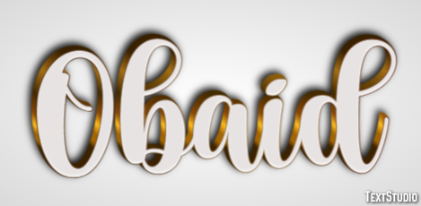 Obaid Texteffekt