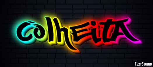 Colheita Efeito de texto