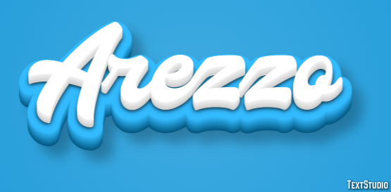 Arezzo Text Effect