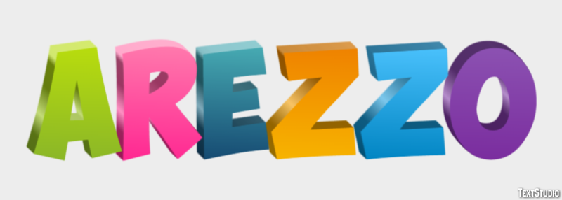Arezzo Efekt tekstowy