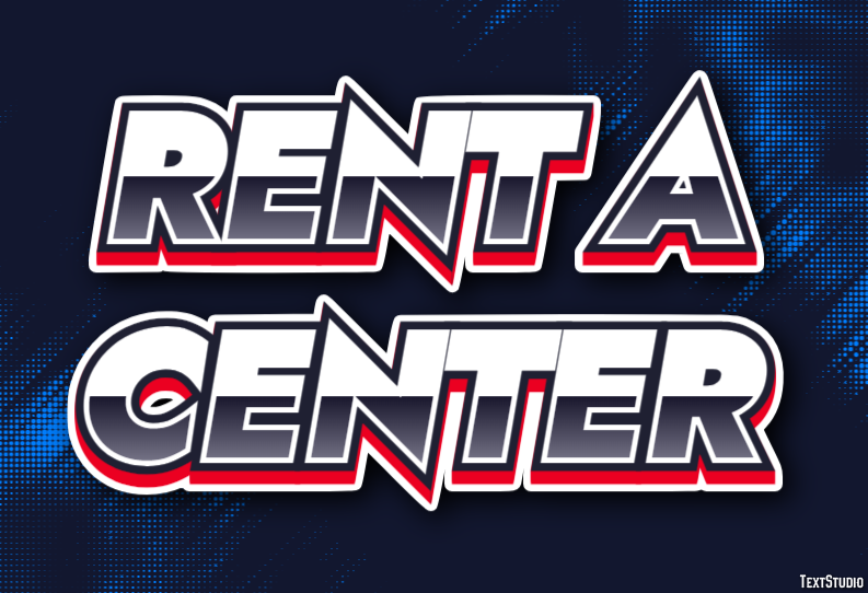 Rent A Center Metin efekti