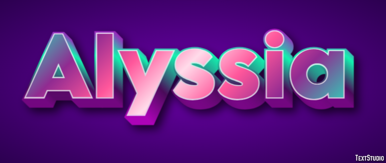 Alyssia Effet de Texte