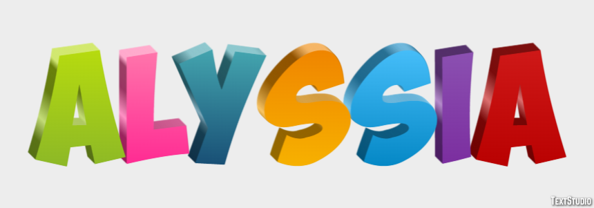 Alyssia Effet de Texte