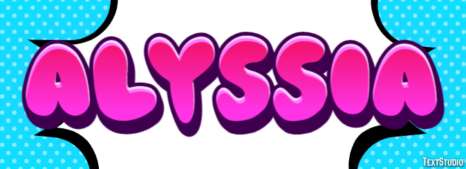 Alyssia Tekst Effect