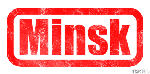 Minsk Effetto testo