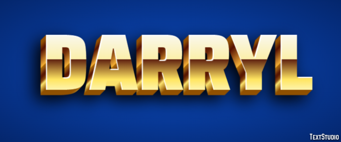 Darryl Text effect