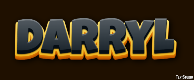 Darryl Text effect