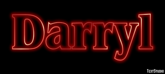 Darryl Text effect