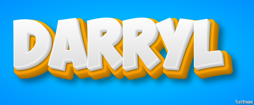 Darryl Text effect