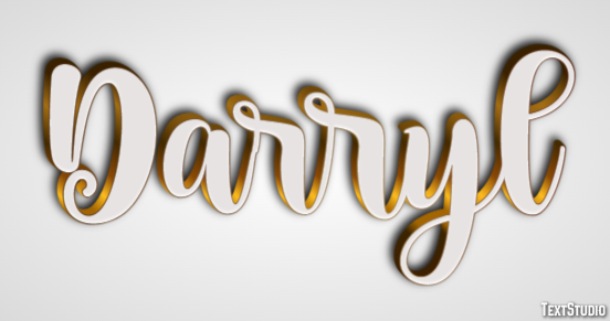 Darryl Text effect