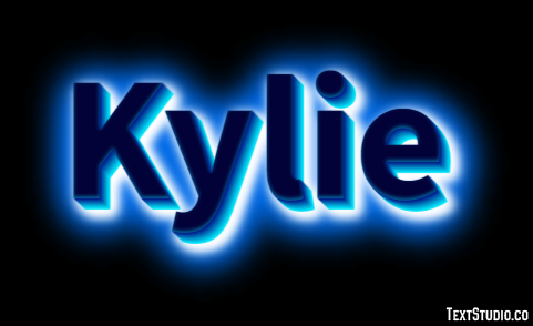 Kylie Efekt tekstowy