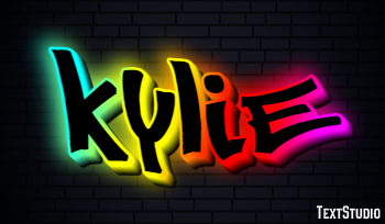Kylie Efekt tekstowy