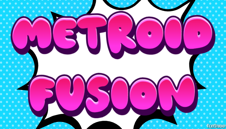 Metroid Fusion Efecto de Texto