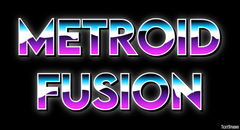 Metroid Fusion Efecto de Texto