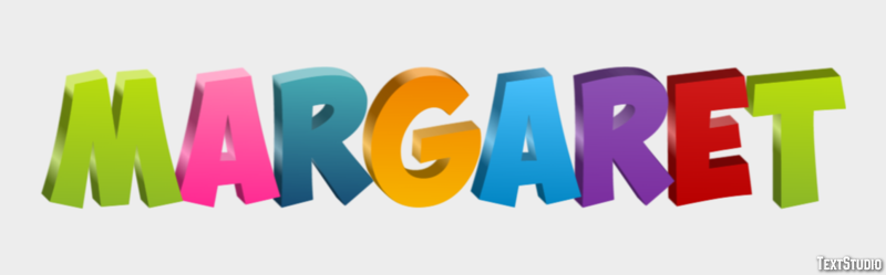 Margaret Text Effect