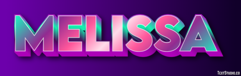 Melissa Effetto testo