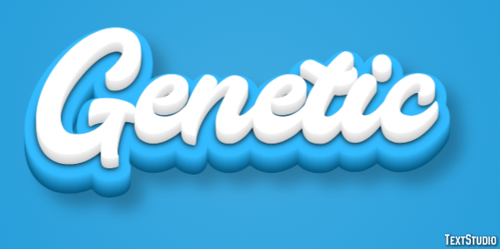 Genetic Text Effect
