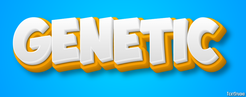 Genetic Text Effect