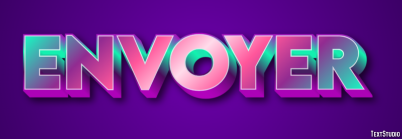 Envoyer Effet de texte