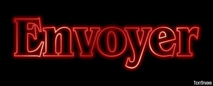 Envoyer Efeito de texto