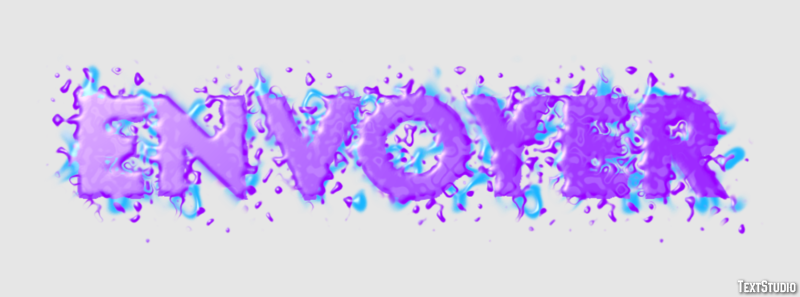 Envoyer Effet de texte