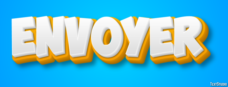 Envoyer Effet de texte