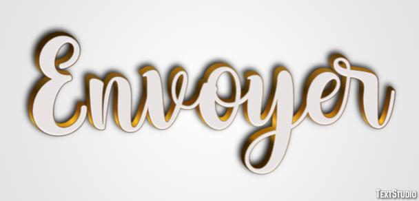 Envoyer Effet de Texte