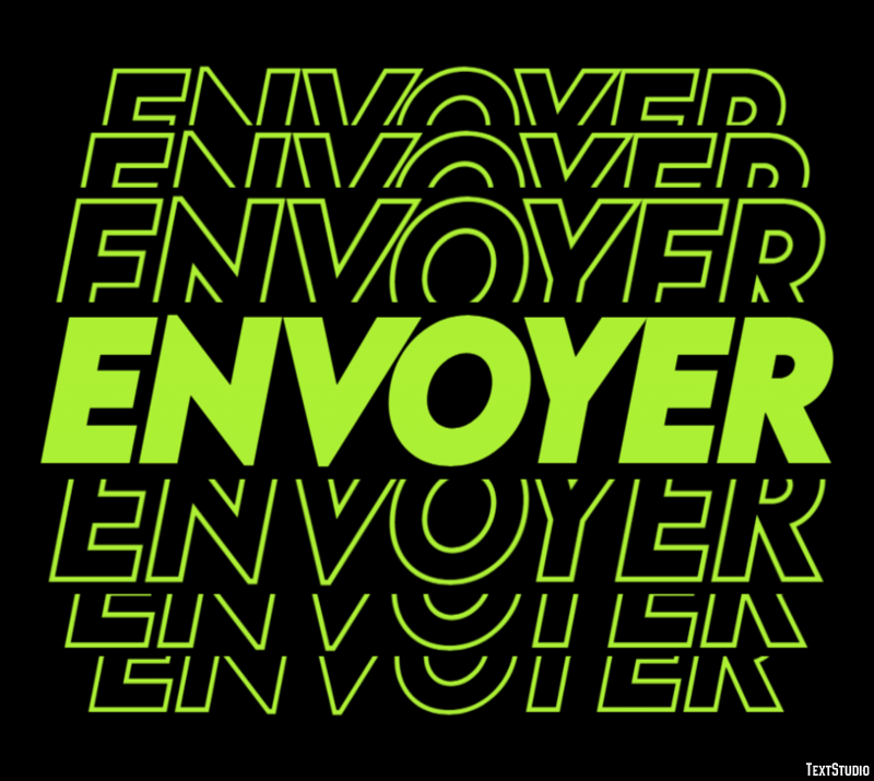Envoyer Effet de texte