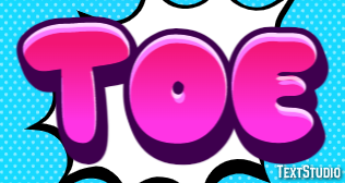 Toe Text Effect