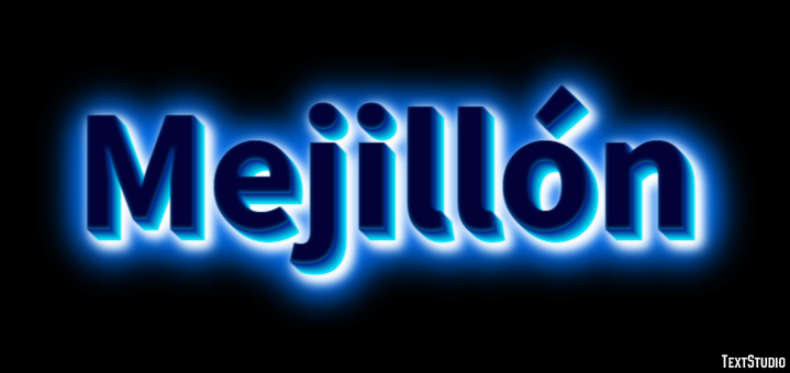Mejillón Efecto de Texto