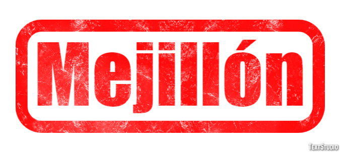 Mejillón Effetto testo