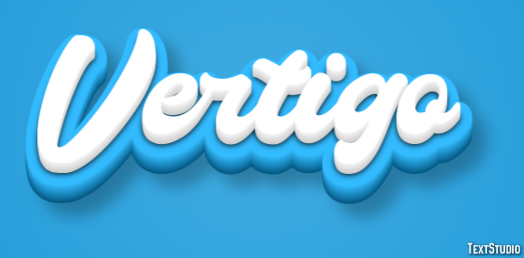 Vertigo Effetto testo